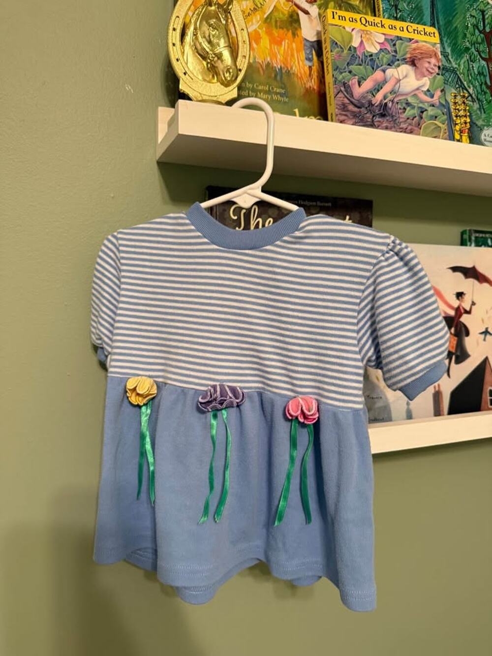 2T Small Steps floral shirt